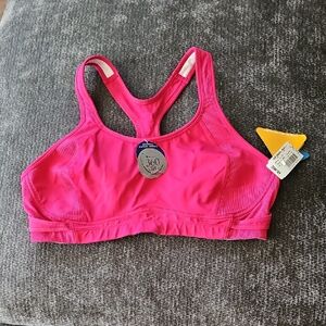 Champion Women's Motion 360° Control High Impact Sports Bra In Primer Pink